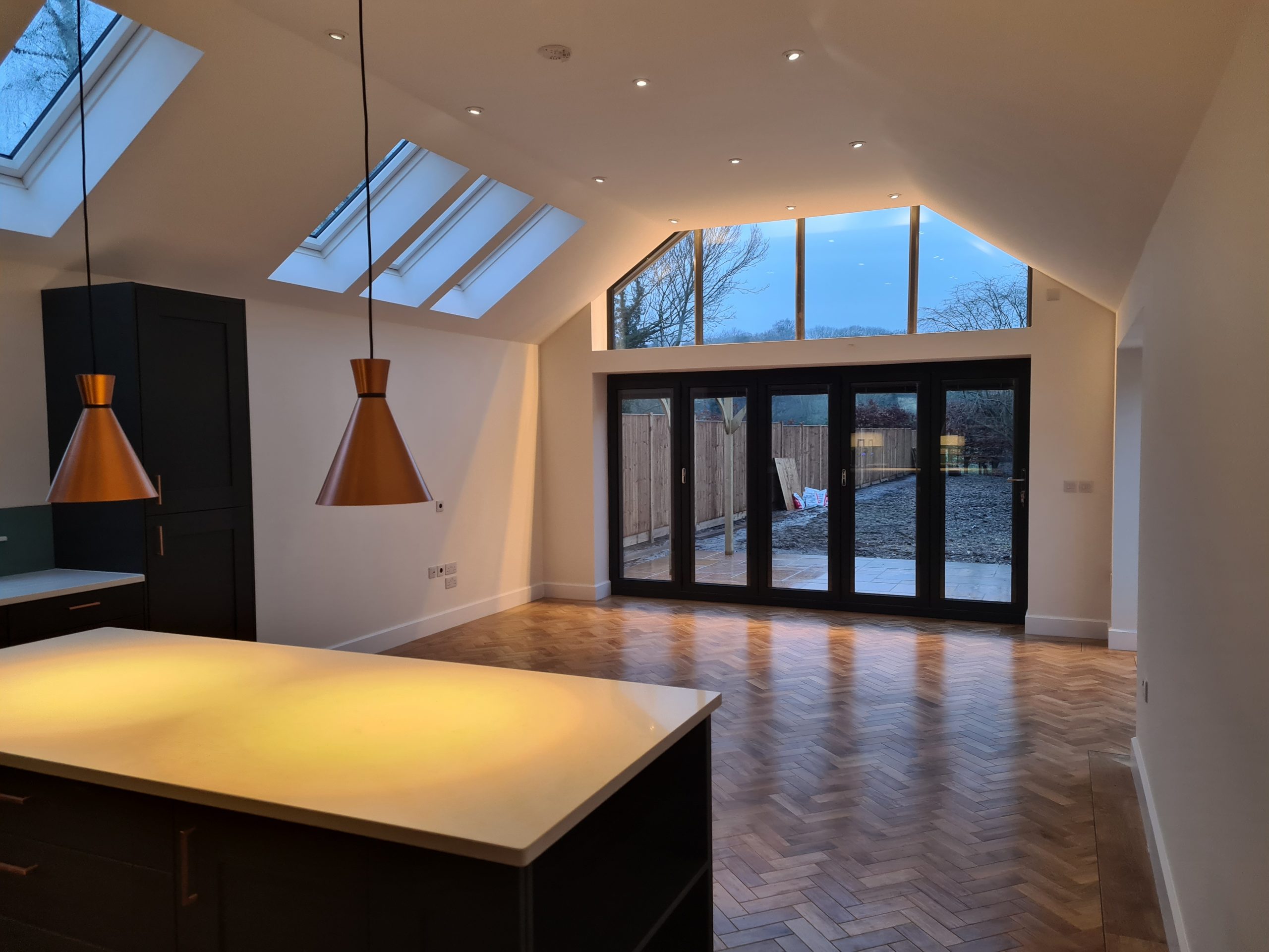 Modern bungalow new build