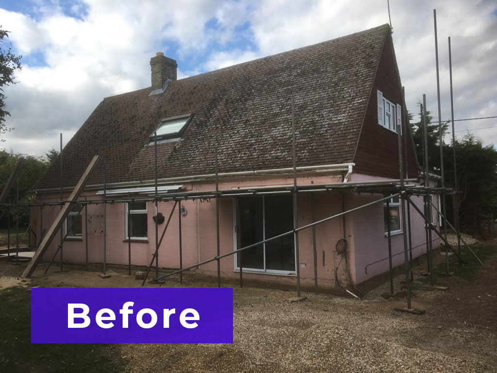 Bungalow before refurbishment