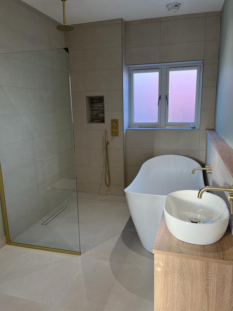 Bathroom tiling suffolk