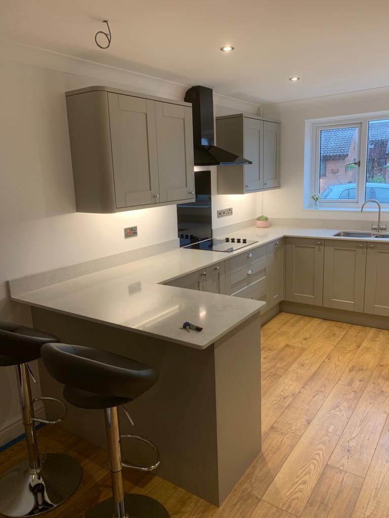 KITCHEN 3 oak frame extension